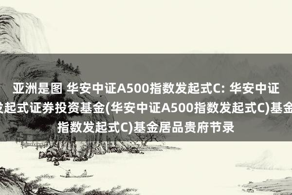 亚洲是图 华安中证A500指数发起式C: 华安中证A500指数型发起式证券投资基金(华安中证A500指数发起式C)基金居品贵府节录