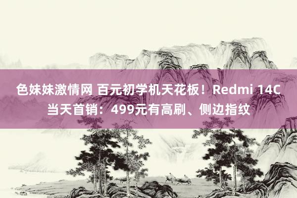 色妹妹激情网 百元初学机天花板！Redmi 14C当天首销：499元有高刷、侧边指纹